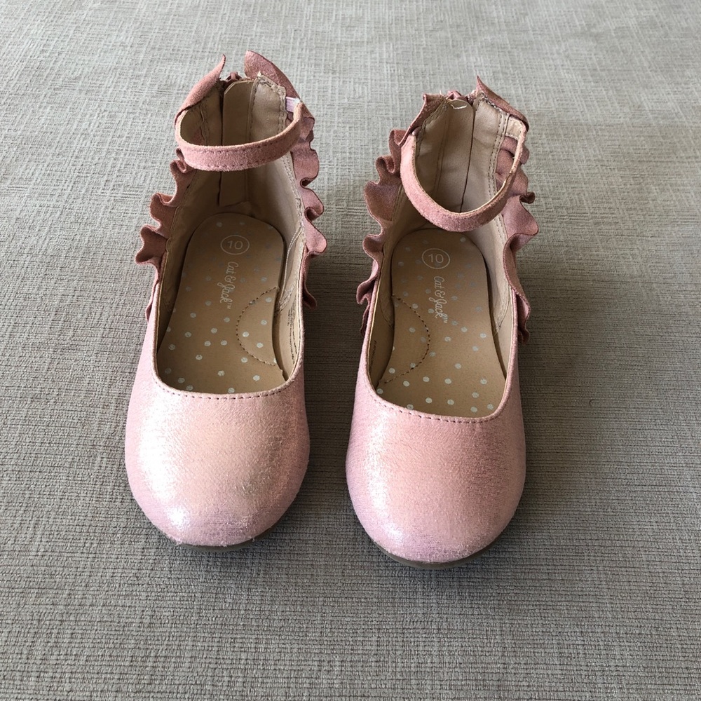Cat & Jack pink ballerina flats